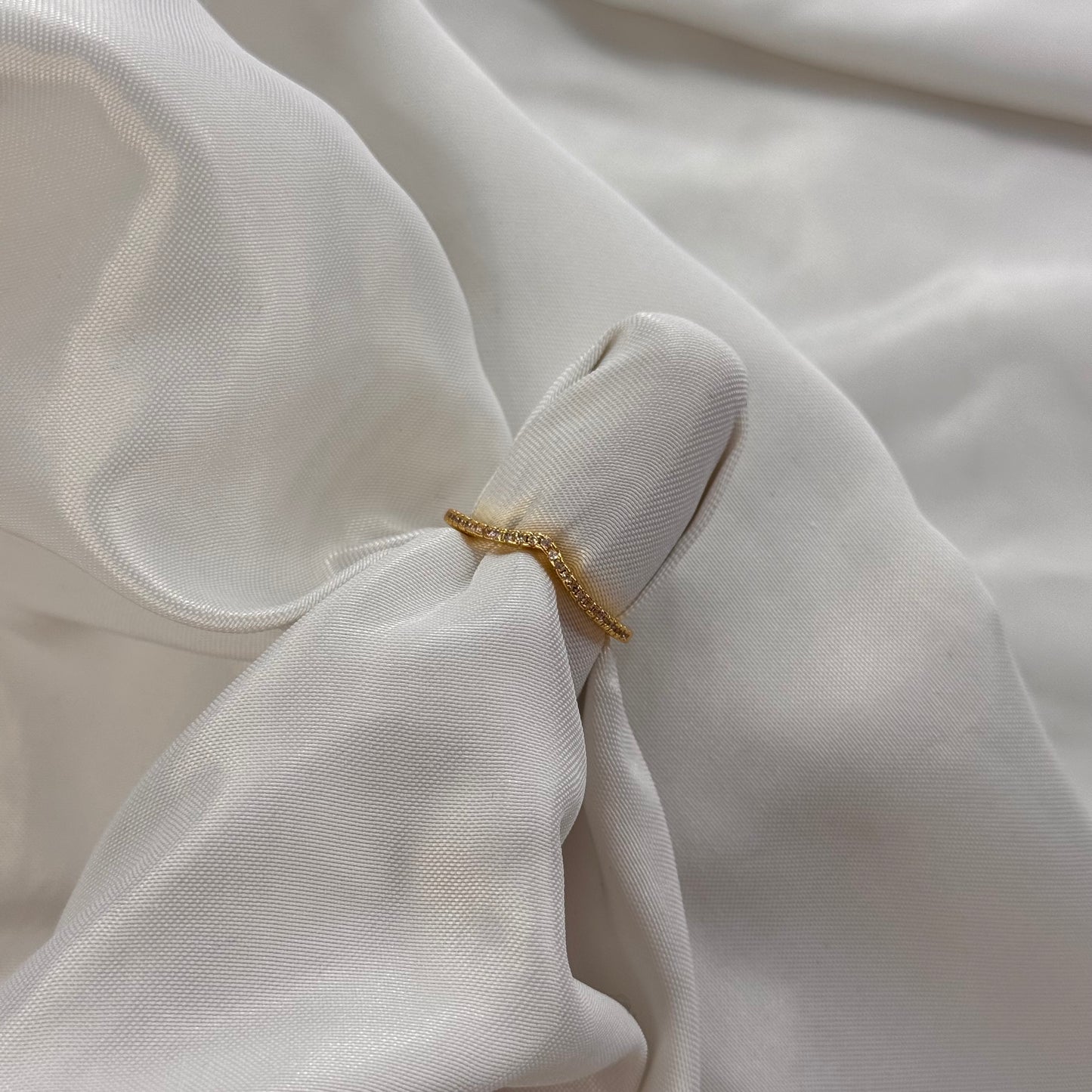 Destiny ring met steentjes