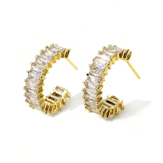 Kiara oorbellen (goud)