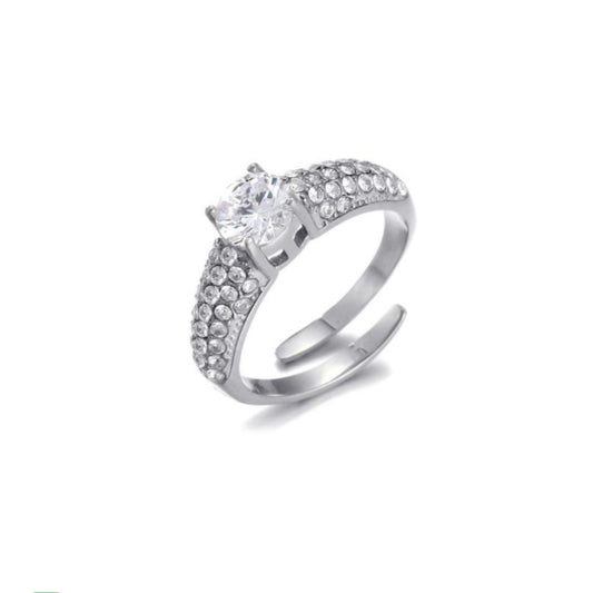 Malika ring zilver