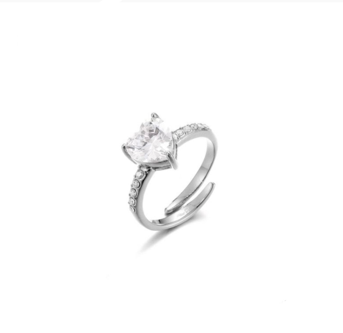 Yasmine ring zilver