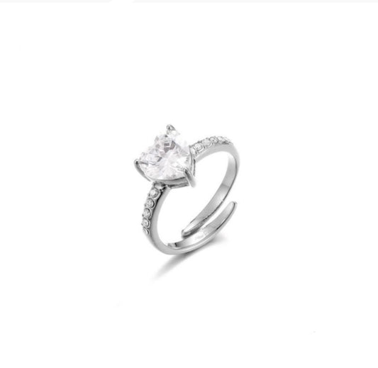 Yasmine ring zilver